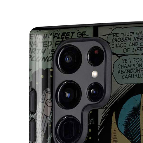 Marvel Classic Comics Thanos Galaxy S25 Ultra Impact Case